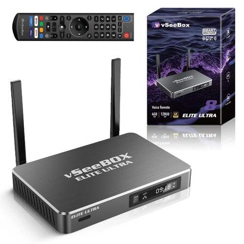 Vseebox elite ultra - elite, 4gb/128gb