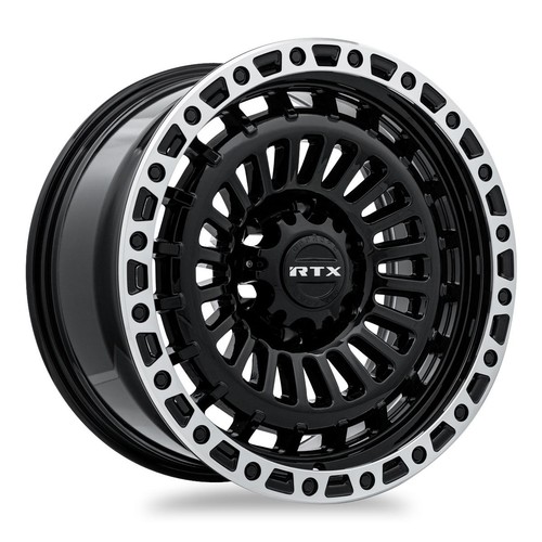 17x9 black alloy - black, wheel