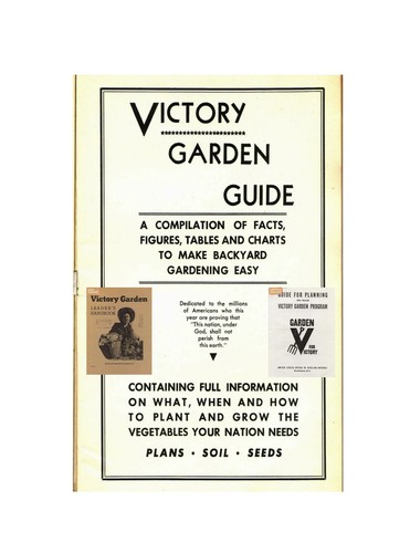 The victory garden - victory, guide