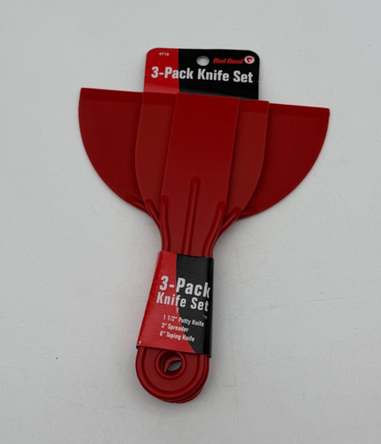New red devil piece plastic - 3-piece,