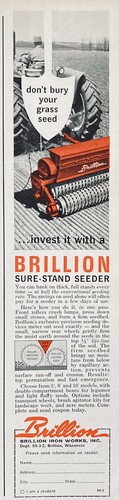 1965 brillion iron - 1965, ad.(xh27)~brillion