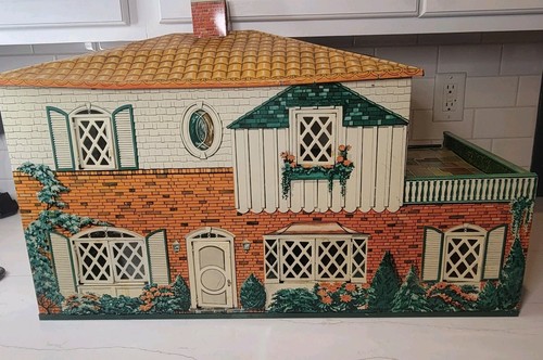 Vtg 1950 mcm cohn tin - 1950's, t
