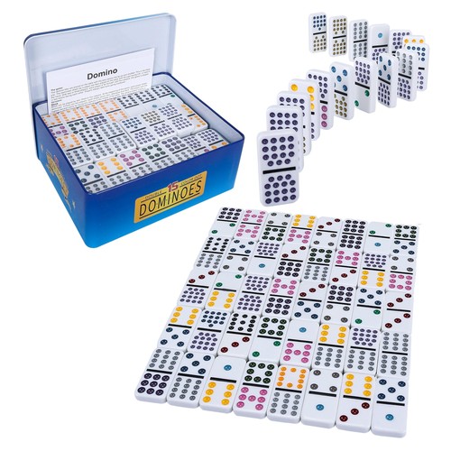Offelec double dominoes set - dominoes,