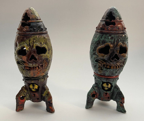 Atomic bomb statue nuclear - atomic,