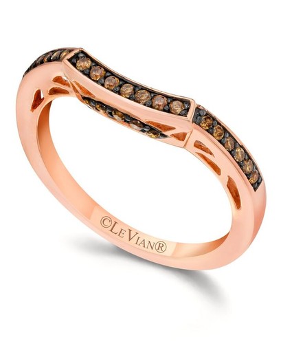 Levian 14k rose gold pavé - gold,