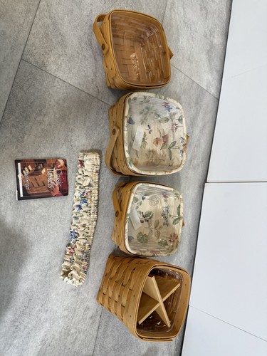 Longaberger basket lot - basket,