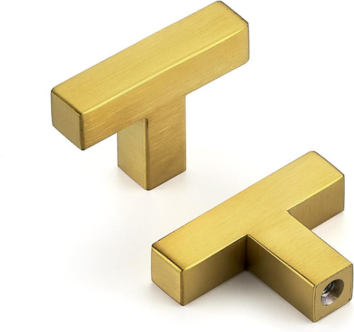 Pack gold cabinet - 10, knobs