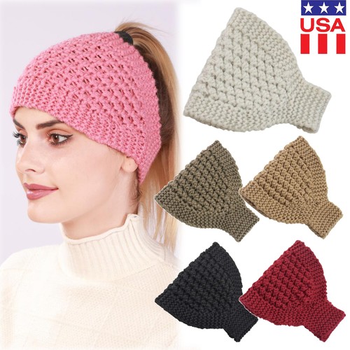 Elastic winter headbands ear - winter,