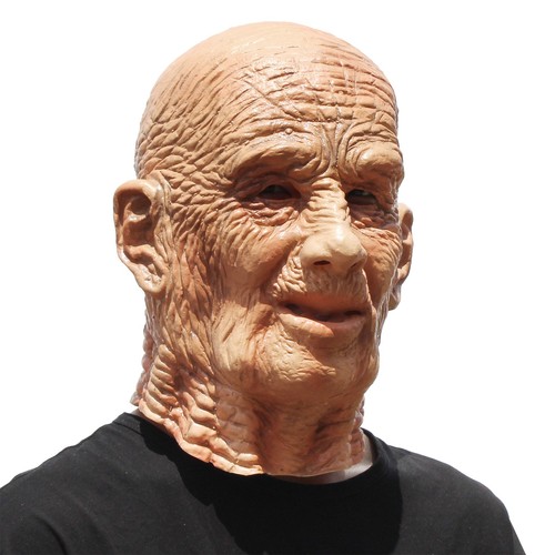 Realistic old man - old, adult