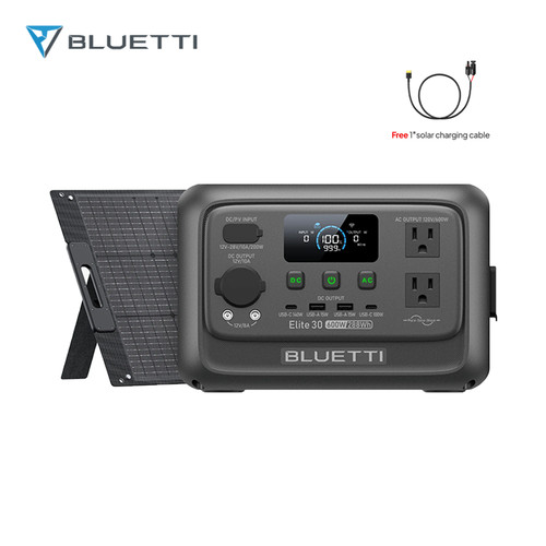 Bluetti elite 100w solar - 30,