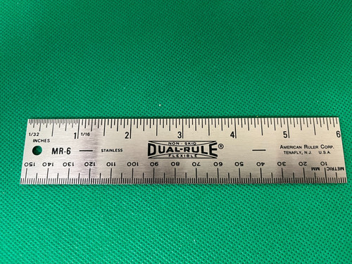 Stainless machinist ruler - stainless,