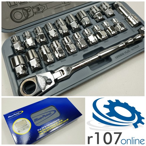Blue point 22pc pass - blue, 3/8"
