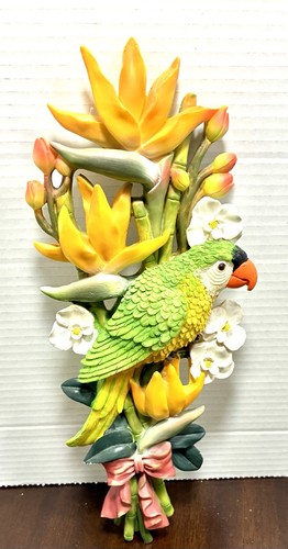 Resin tropical bird - tropical,