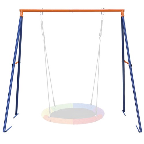 Saucer swing with frame for - swing,