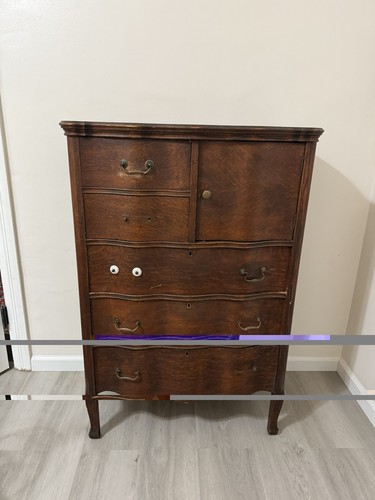Vintage dresser with small - vintage,