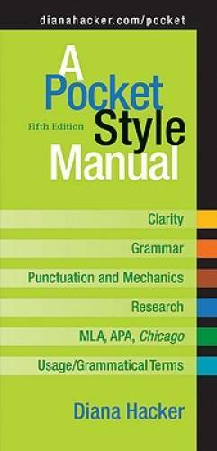 Pocket style manual - style,
