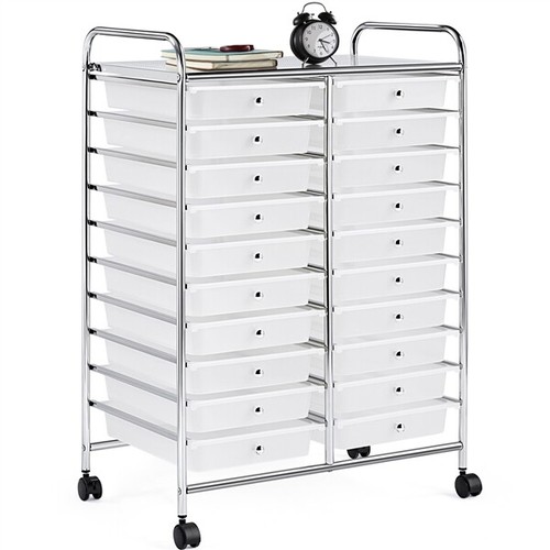 Drawer rolling storage cart - 20,