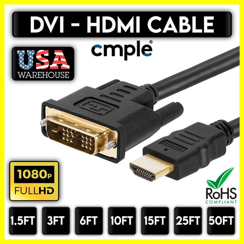 Dvi hdmi cable - cable, male