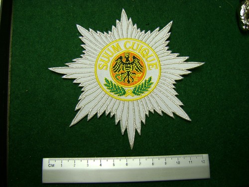 Woven breast star guardsmen - star,