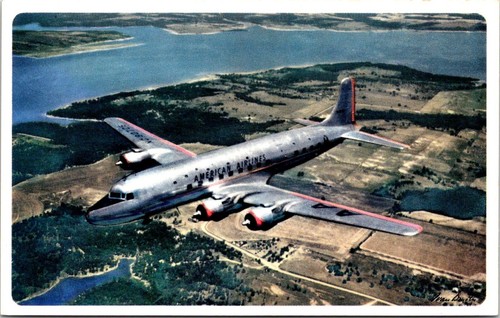 Postcard american airlines - postcard,