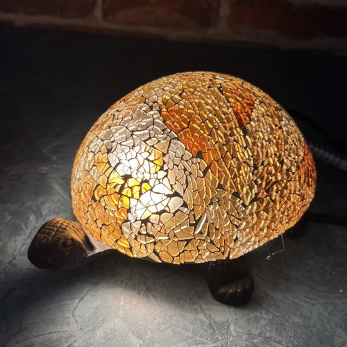 Turtle lamp night light amber - night,
