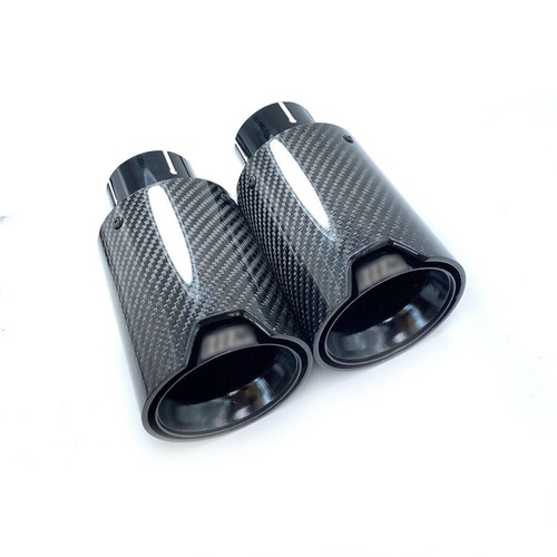 2pcs inlet63mm glossy black - inlet63mm,