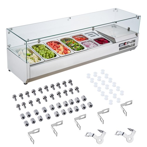 Countertop refrigerated - countertop,
