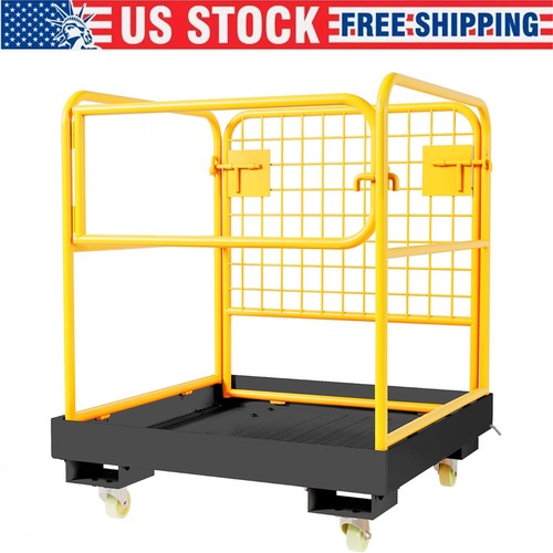 Forklift safety cage heavy - safety,