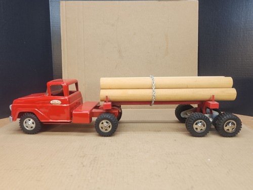 Tonka logger truck 1959 steel - truck,