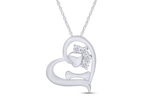 6ct diamond heart - heart, with
