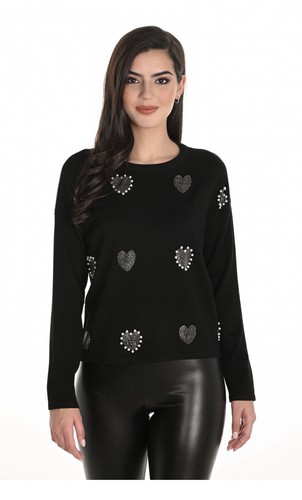 Frank lyman jewel embellished - lyman,