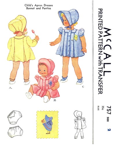 Mccall 757 pattern apron - mccall,