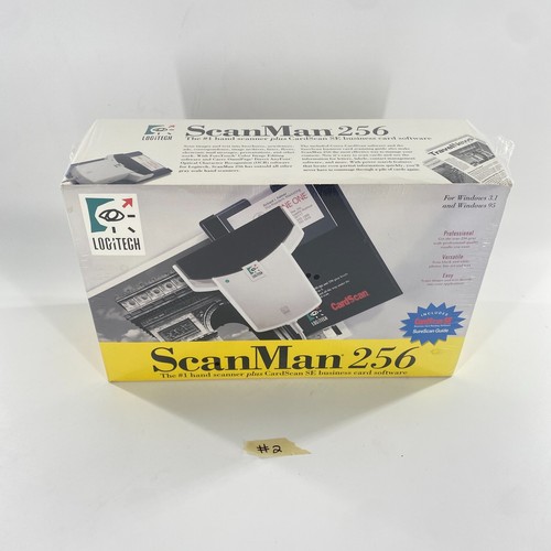 New logitech scanman - logitech, 256