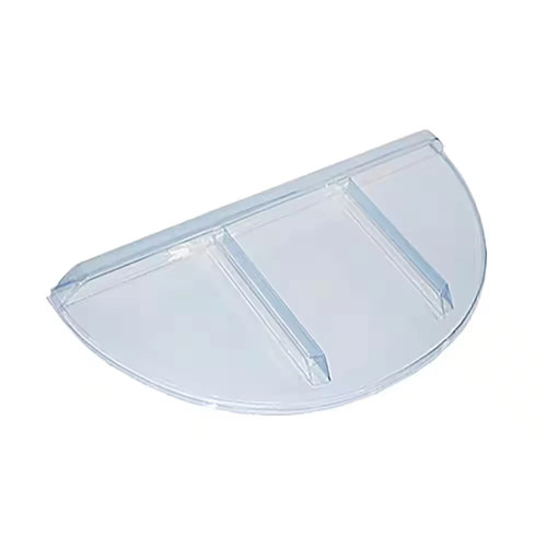 Flat round window - round, cover