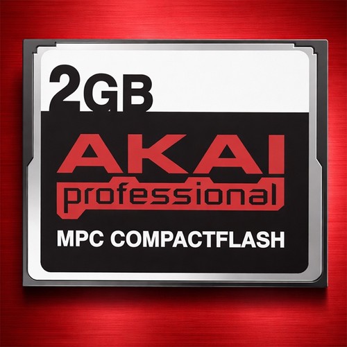 Akai 2gb compactflash - akai, card