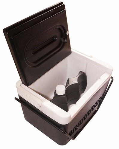 Golf cart cooler with bracket - cooler,
