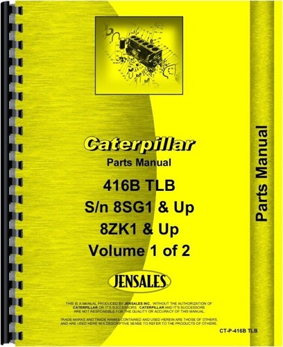 Caterpillar 416b tractor - caterpillar,