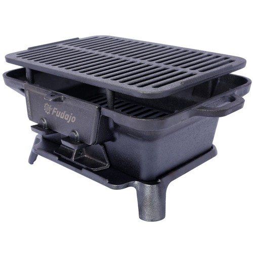 Cast iron hibachi - iron,