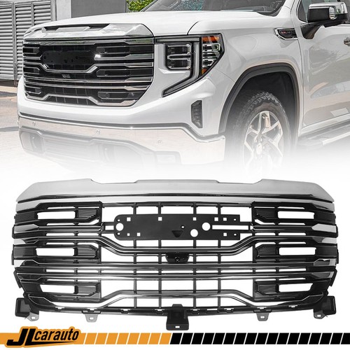Chrome front bumper grille - chrome,