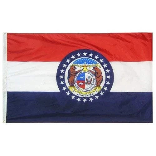 Missouri state flag 5 - state, 3'