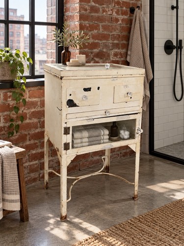 1900s antique medical cabinet - 1900s,