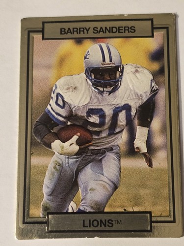 Barry sanders card 78 - -,