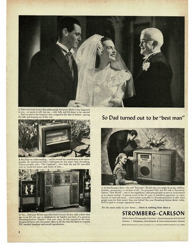 1946 stromberg carlson radio - carlson,
