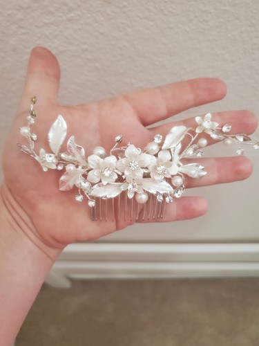 Bridal veil and hair - veil, set