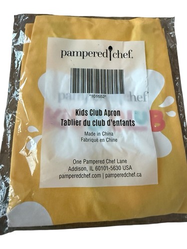 Pampered chef child - pampered, apron