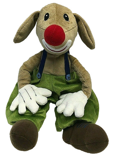 Plush dog stuffed puppy red - dog,