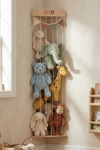 Stuffed animal storage - storage, zoo