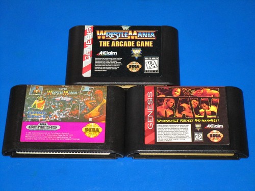Lot sega genesis wwf - lot, of