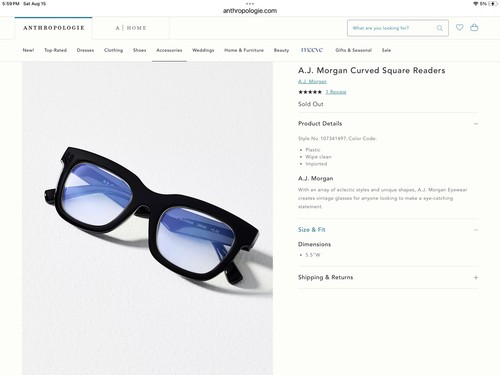 Anthropologie morgan curved - anthropologie,