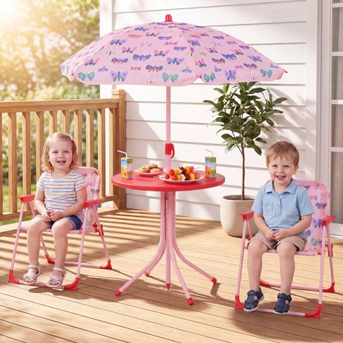 Kids outdoor table chair set - kids,